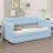 Upholstered Daybed Sofa Bed With Trundle Bed-1872342388