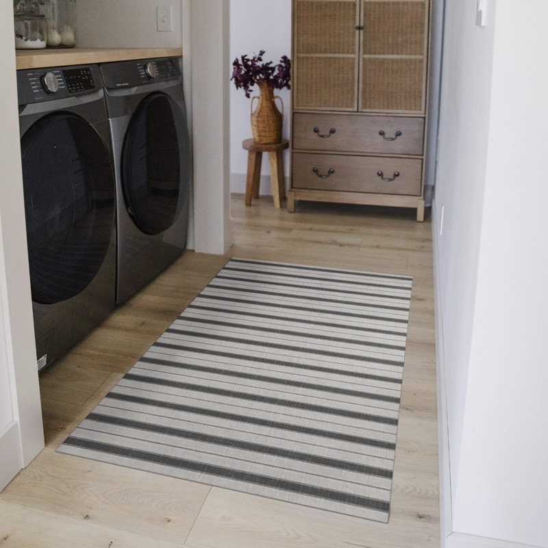 Tapis de cuisine antidérapant Un-Rug, Rectangle 2 pi 10 po x 4 pi 10 po, Brun
