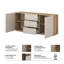 Taydem 149.8cm Sideboard