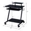 Bureau de jeu à finition noire Ordrees (sans la chaise de bureau)