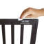 Solid Wood Free Standing Pet Gate With Door-88059635-88059645