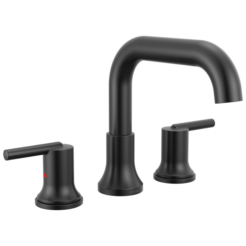 Roman Tub Trim, Matte Black