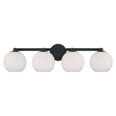 Ansley 4 Light Frosted Dimmable Vanity Light