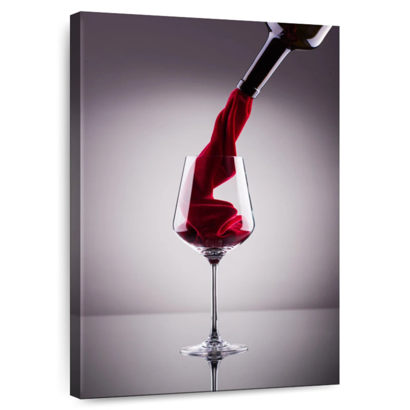 Yarlin Velvety Red Wine, 45" H x 30" W