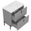 Meuble-lavabo 30 po avec lavabo en céramique-2041057264