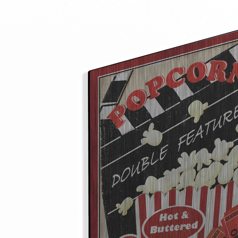«At the Films I» par Véronique Charron, art mural en métal, H 16 po x l 12 po