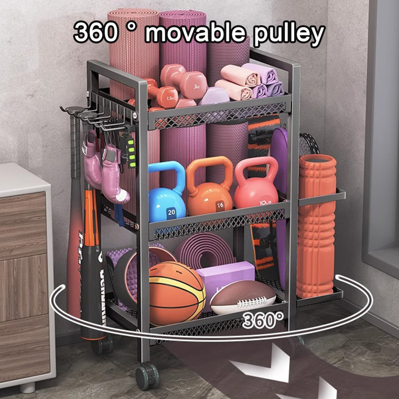 46 cm W Steel Storage Rack