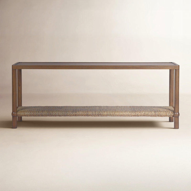 Gabriella Console Table, Brown Mindi