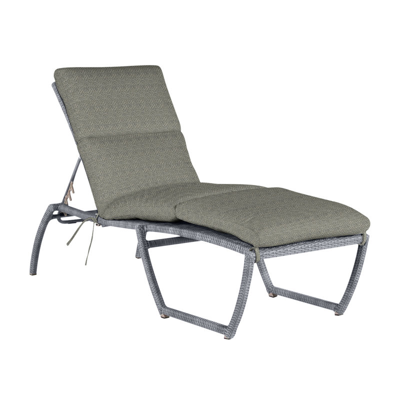Chaise tissée Skye - Huître, Huître, Pas de soudure, Écorce Intermix