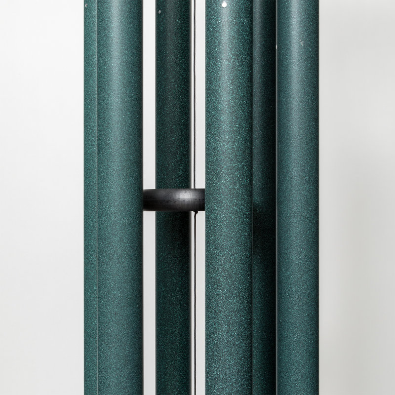78-Inch Green Aluminum Outdoor Wind Chime