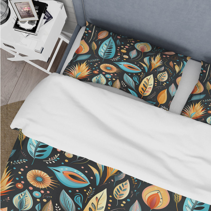 Literie Tribal Frivolity, Housse de couette simple + 1 taie décorative stan