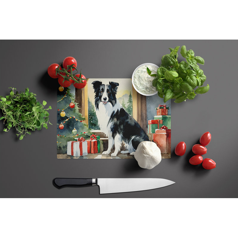 Planche à découper Border Collie Cozy