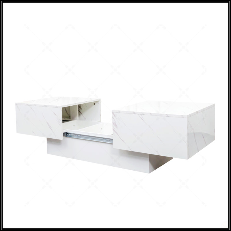 Table basse, Blanc, Blanc