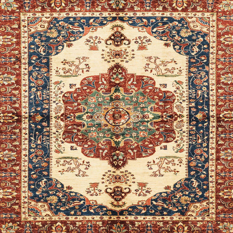 Abstract Indoor Rug, Rectangle 8' x 10'
