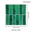 10Pcs Peel and Stick 2.5mm Backsplash Tiles