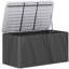 17 Stories 115cm W 100L Water Resistant Plastic Lockable Deck Box in Black