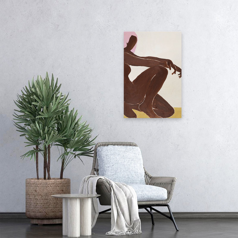 Chilly - Art figuratif multicouleur, H 24 po x l 16 po