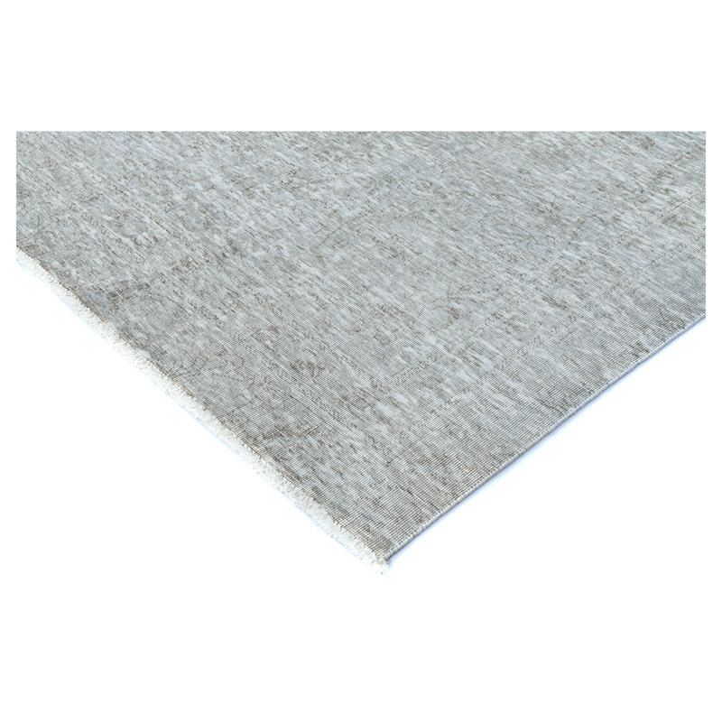 ZIVNVIZIGGY00 Wool Area Rug in Gray, Rectangle 9' x 12'
