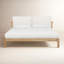 Furano Upholstered Two Cushion Platform Bed-101019068