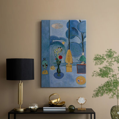 The Blue Window -Gallery Wrapped Canvas by Henri Matisse