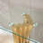 Glass Top Console Table-1732050346