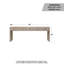Solid Wood Console Table