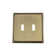 Rope 2-Gang Toggle Light Switch Wall Plate