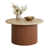 Travertine/Walnut