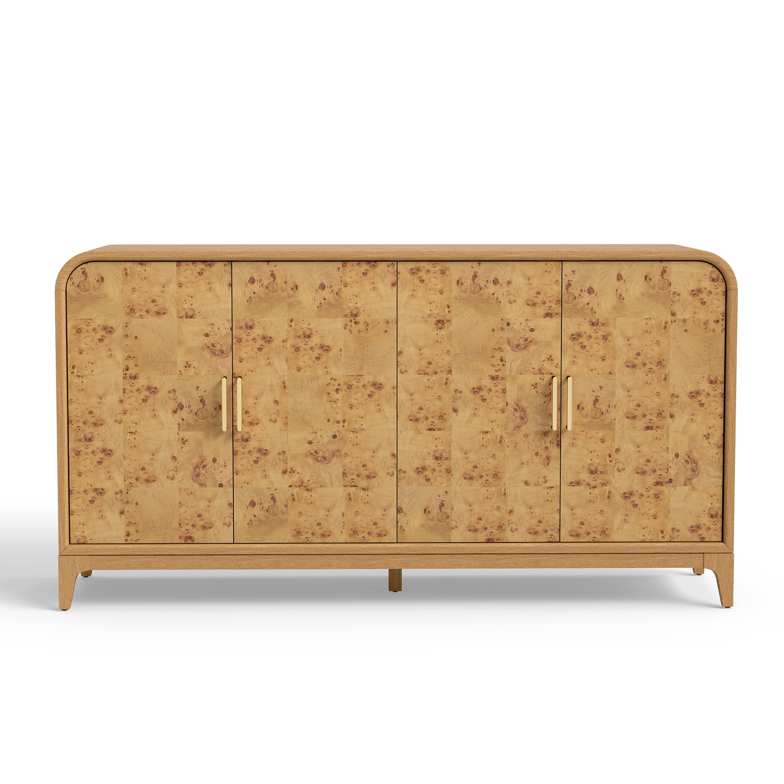 Adden 68" Burl Wood Sideboard