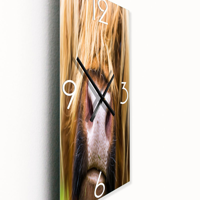 Horloge murale gros plan Highland, Petit