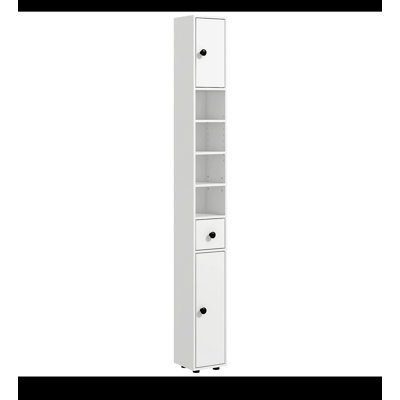 Particle Board Freestanding Linen Cabinet