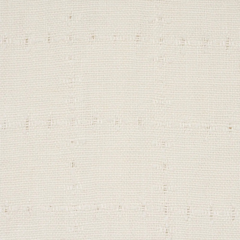 Elin Check Fabric, Ivory