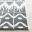 Tapis gris anthracite en laine / coton noué à la main Alimatou-1515899202