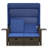 Rattan Daybed w/ Adjustable Backrests & Retractable Canopy for Patio-1707063463