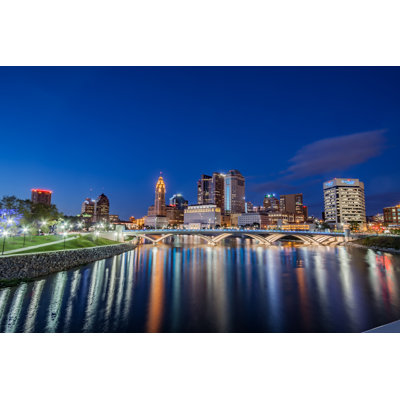 Rich Street Bridge - Wrapped Canvas Print