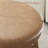 33.1" Round Leather Coffee Table-1768770172
