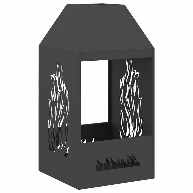 Modern Fire Pit, Gray