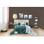 Hexagons 1m x 53cm Metallic Wallpaper Roll-29908722