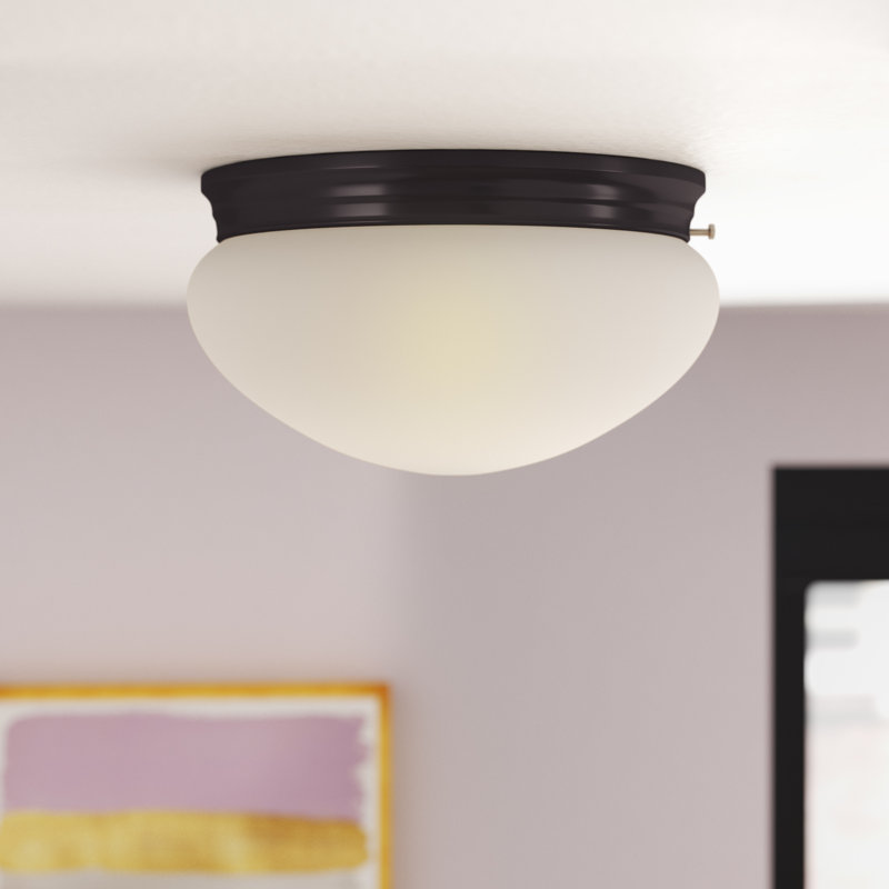 Carder Glass Flush Mount