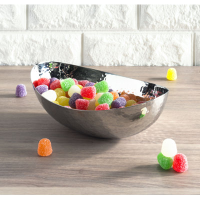 Elegance By Leeber Stainless Steel Candy Bowl
