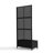 Metal Planter Box with Trellis and Wheels-875720062