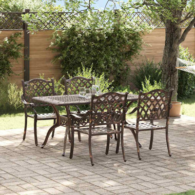 4 - Person Patio Dining Set with Rectangular Table