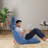 Ergonomic Adjustable Floor Sofa Chair, 50×29.53In-1026849750
