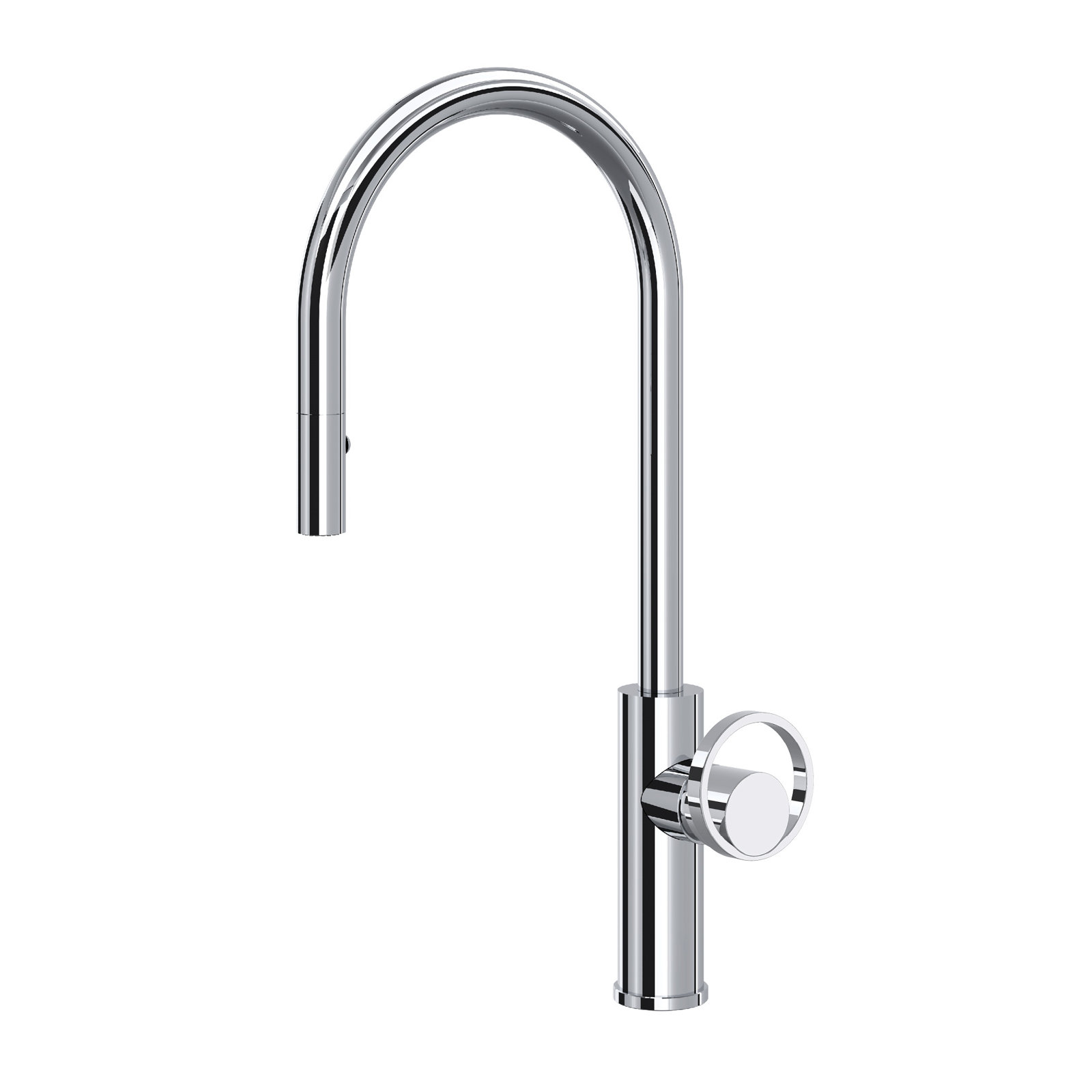 AllModern Linwood Pull Down Kitchen Faucet, Polished Chrome