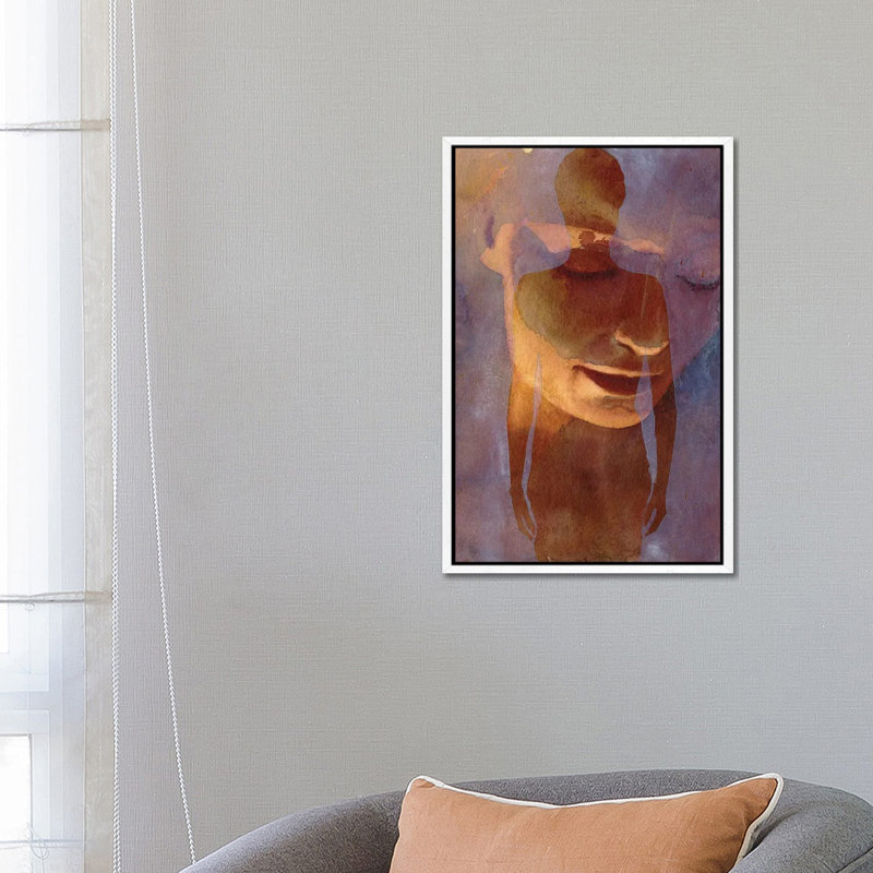 A, 2011 by Graham Dean - Gallery-Wrapped Canvas Giclée on Canvas, 66.04 cm H x 45.72 cm W, White Floater Frame