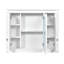 Armoire à pharmacie murale avec 4 tablettes-864739314