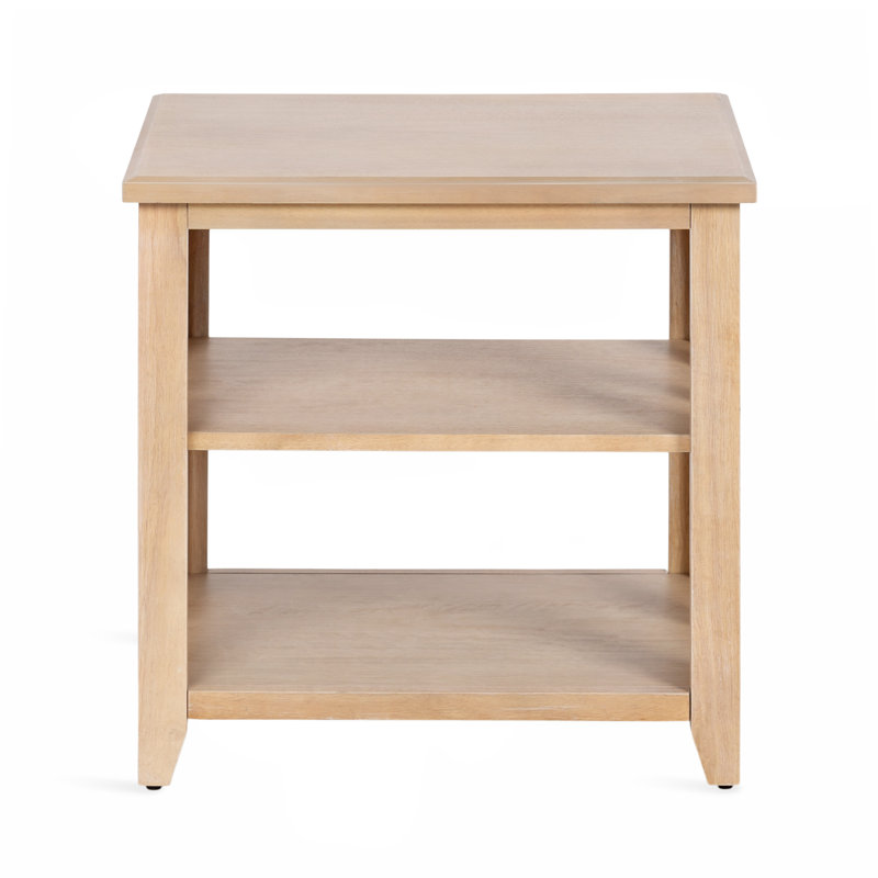 Broadbridge Rectangle Tiered Wooden Side Table