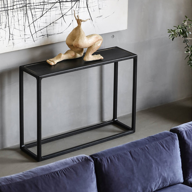 Minimalist Solid Wood Console Table, 31.5" H x 47.24" W x 11.81" D