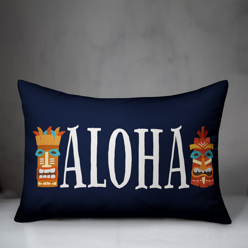 Outdoor Reversible Throw Pillow