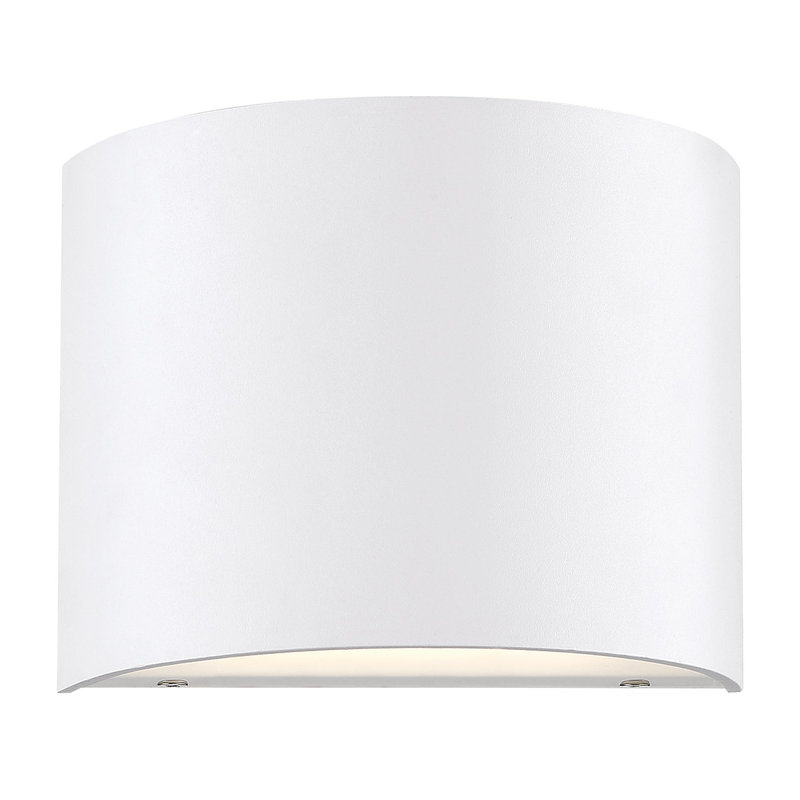 Pocket 1-Light LED Flush Mount, White
